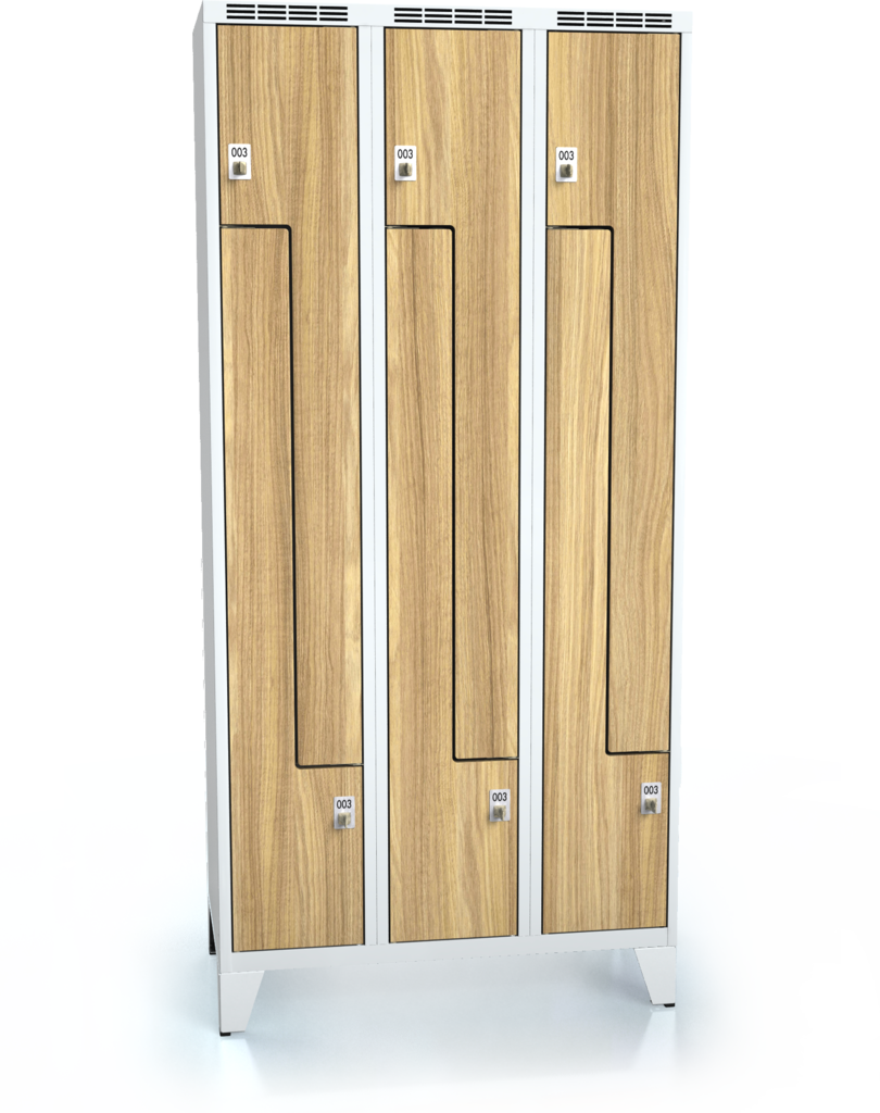 Kleiderschränke mit doppelwandige Tür in Z ALDERA mit Füße 1920 x 900 x 500